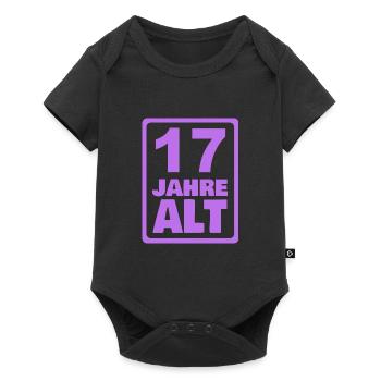Alt 17 - Baby Premium short-sleeve bodysuit - black - Front