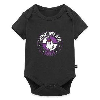 Fantômes - Body à manches courtes Premium Bébé - noir - Devant