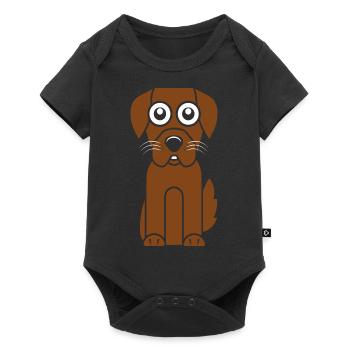 Hund Hund - Body à manches courtes Premium Bébé - noir - Devant