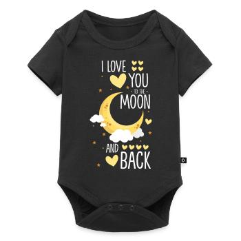 Romantic Friendship Couples - Baby Premium short-sleeve bodysuit - black - Front