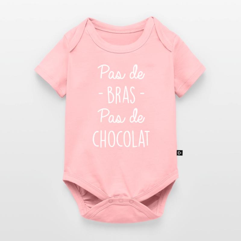 Pas de bras pas de chocolat Body à manches courtes Premium Bébé