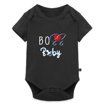 Boss Baby - Baby Premium short-sleeve bodysuit - black - Front