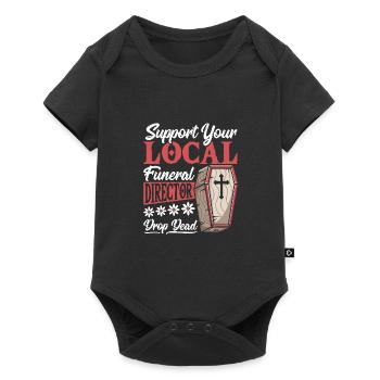 Soutenez votre section locale - Body à manches courtes Premium Bébé - noir - Devant