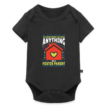 Foster Gifts for Foster Parents in - Baby Premium short-sleeve bodysuit - black - Front