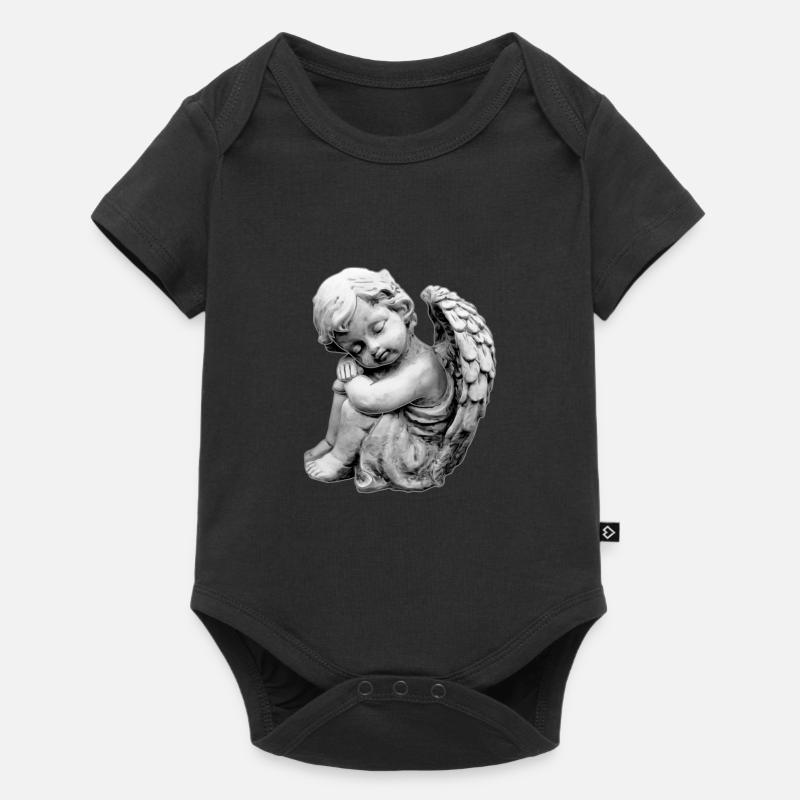 Angel Angel Idée cadeau petit ange - Body à manches courtes Premium Bébé - noir