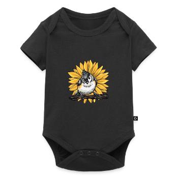 Bird Bird Watching Bird Illustration Animal Love - Baby Premium short-sleeve bodysuit - black - Front