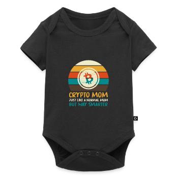 Funny Bitcoin Crypto Blockchain Btc Fun Liebhab - Baby Premium short-sleeve bodysuit - black - Front