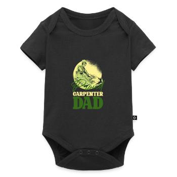 Funny Carpenter Craftsman Tool Fun Liebhab - Baby Premium short-sleeve bodysuit - black - Front
