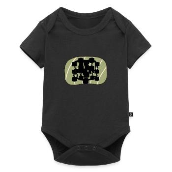 Kryptowährung Bitcoin Crypto-monnaie - Body à manches courtes Premium Bébé - noir - Devant