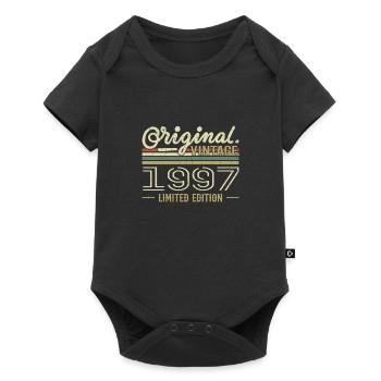 1997 Retro Anniversary 1997 Original 1997 Vintage - Baby Premium short-sleeve bodysuit - black - Front