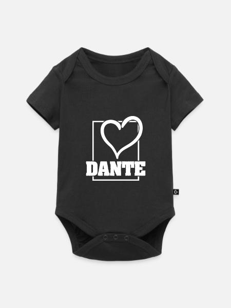Frau Dante - Baby Premium Kurzarmbody - Schwarz
