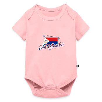 Sint Maarten - Baby Premium short-sleeve bodysuit - rose - Front