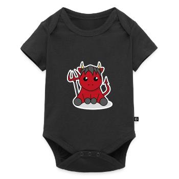 Little devil - Baby Premium short-sleeve bodysuit - black - Front