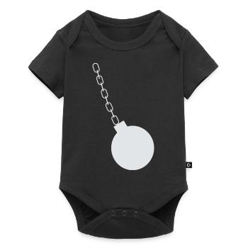 démolisseurs - Body à manches courtes Premium Bébé - noir - Devant