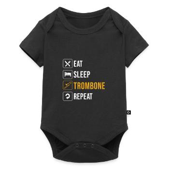 Trombone - Body à manches courtes Premium Bébé - noir - Devant