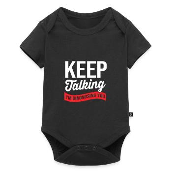 School psychologist - Baby Premium short-sleeve bodysuit - black - Front