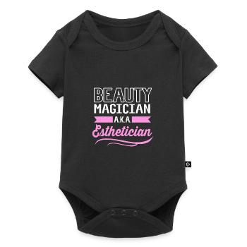 Beautician - Baby Premium short-sleeve bodysuit - black - Front