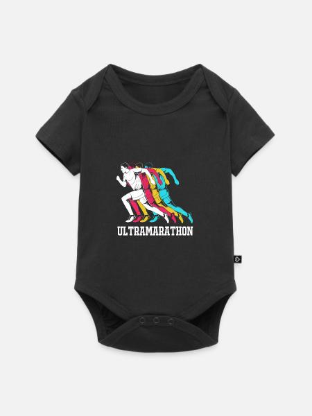 Trailrunning - Baby Premium Kurzarmbody - Schwarz