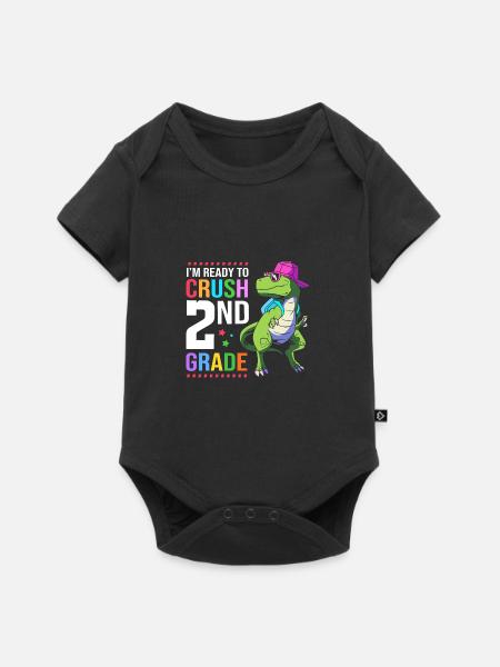 2. Klasse - Baby Premium Kurzarmbody - Schwarz
