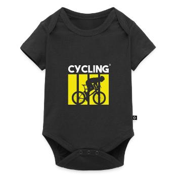 Cycling Sporty Original - Baby Premium Kurzarmbody - Schwarz - Vorne