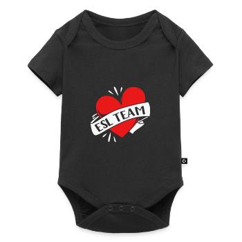 English Teacher English Teacher - Baby Premium short-sleeve bodysuit - black - Front