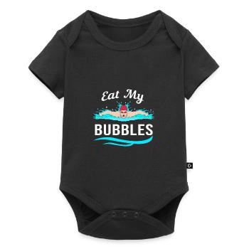 Swimming Swimmers Swimming Pool Swimming Instructors - Baby Premium short-sleeve bodysuit - black - Front