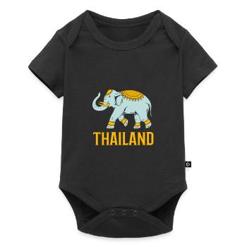 Thailand - Baby Premium short-sleeve bodysuit - black - Front