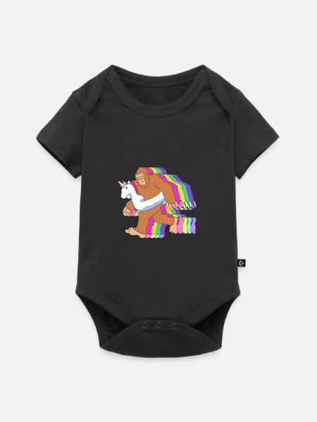 Pool Party - Baby Premium Kurzarmbody - Schwarz