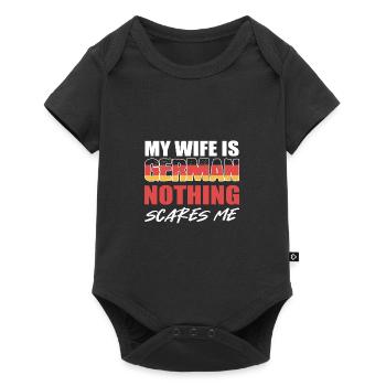 Germany - Baby Premium short-sleeve bodysuit - black - Front
