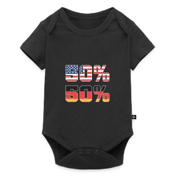 American German - Baby Premium short-sleeve bodysuit - black - Front