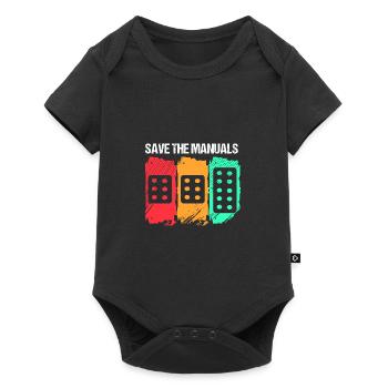 Motorist - Baby Premium short-sleeve bodysuit - black - Front
