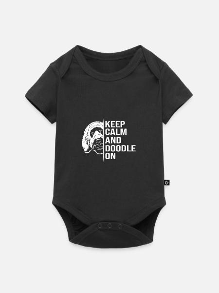 Goldendoodle - Baby Premium Kurzarmbody - Schwarz