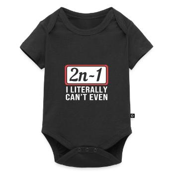 Mathematics - Baby Premium short-sleeve bodysuit - black - Front