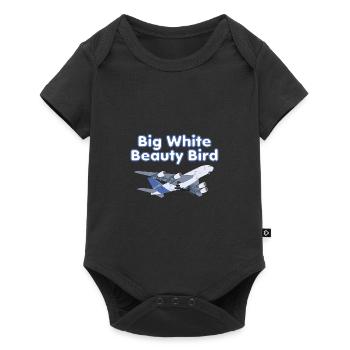 Geschenk - Baby Premium Kurzarmbody - Schwarz - Vorne