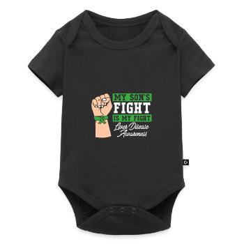 Liver disease - Baby Premium short-sleeve bodysuit - black - Front