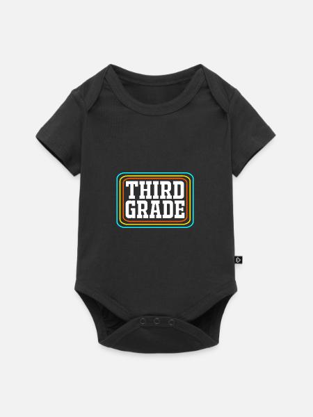 3. Klasse - Baby Premium Kurzarmbody - Schwarz