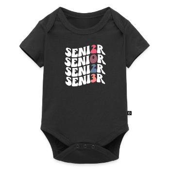 Pensioner 2022 Retirement Pension Grandpa Pension Senior - Baby Premium short-sleeve bodysuit - black - Front