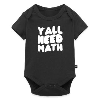 Math Mathematics Mathematician School Nerd Gift - Baby Premium short-sleeve bodysuit - black - Front