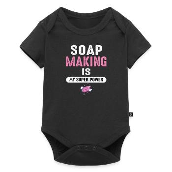 Soapmaker Soap Making Soap Making - Baby Premium short-sleeve bodysuit - black - Front
