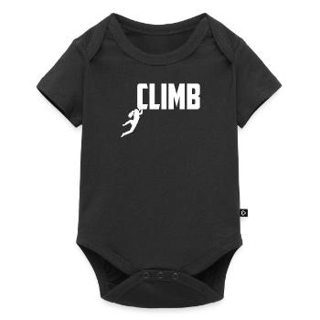 Climbing Climbing Solo Climbing Women - Baby Premium short-sleeve bodysuit - black - Front