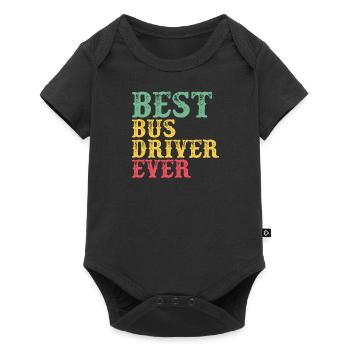 Bus driver Vocation Profession Work Gift - Baby Premium short-sleeve bodysuit - black - Front
