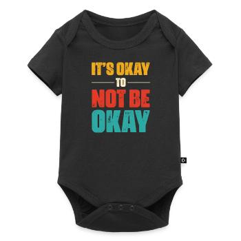 Who is the perfect one, please? I don't and it's OK - Baby Premium short-sleeve bodysuit - black - Front