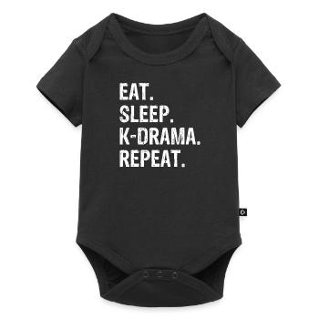 K-Drama Kdrama Corée corée du Sud Séoul K-Drama - Body à manches courtes Premium Bébé - noir - Devant