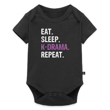 K-Drama Kdrama Corée corée du Sud Séoul K-Drama - Body à manches courtes Premium Bébé - noir - Devant