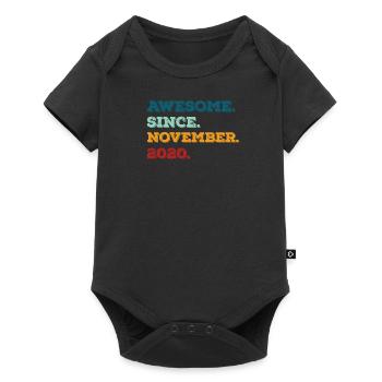 Birthday born in November 2020 - Baby Premium short-sleeve bodysuit - black - Front