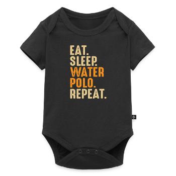 Water Polo Water Polo Player Sports Ball Sports - Baby Premium short-sleeve bodysuit - black - Front