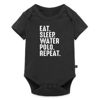Water Polo Water Polo Player Sports Ball Sports - Baby Premium short-sleeve bodysuit - black - Front