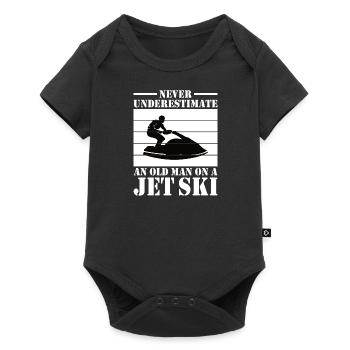 Jetski Sport Water Motorcycle Water Sports Gift - Baby Premium short-sleeve bodysuit - black - Front