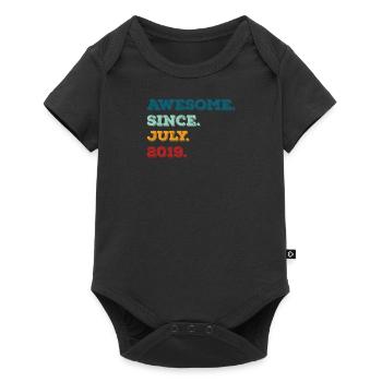 July 2019- Birthday in July - Baby Premium short-sleeve bodysuit - black - Front
