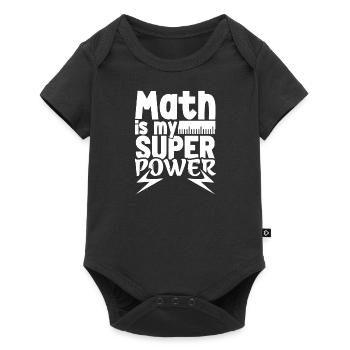 Professeur de mathématiques Formule mathématique Professeur de géométrie - Body à manches courtes Premium Bébé - noir - Devant
